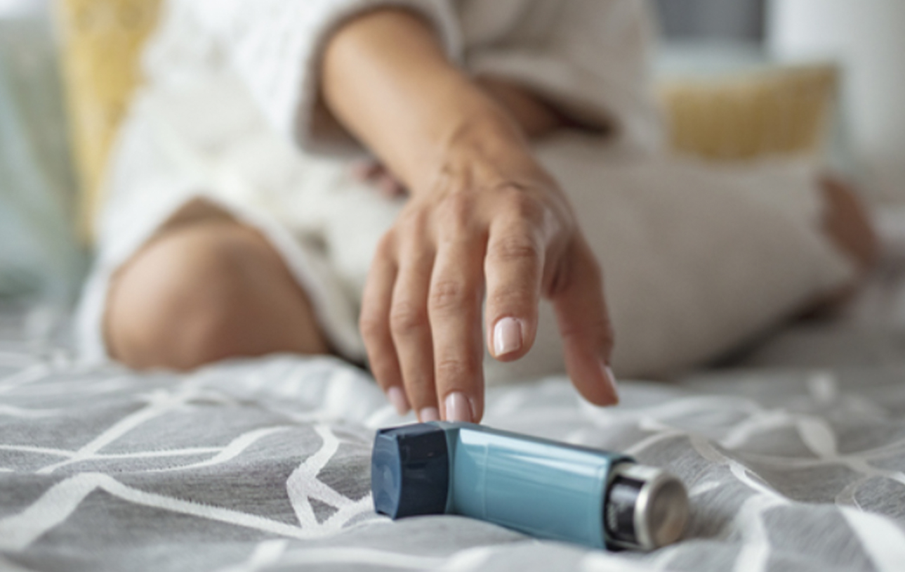 woman with COPD