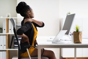 woman with chronic pain