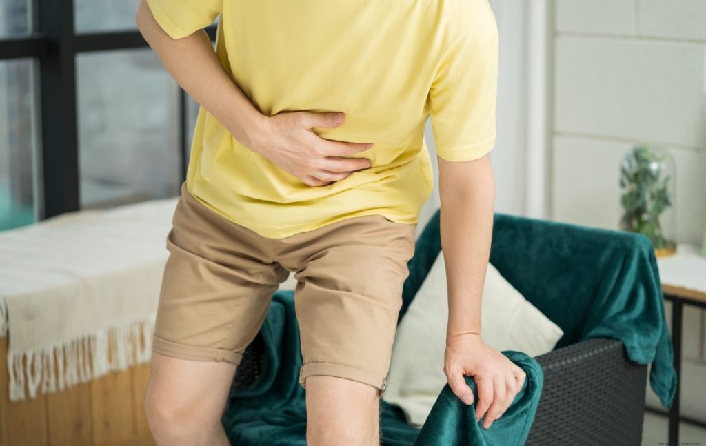 Irritable Bowel Syndrome young woman and-old woman talking